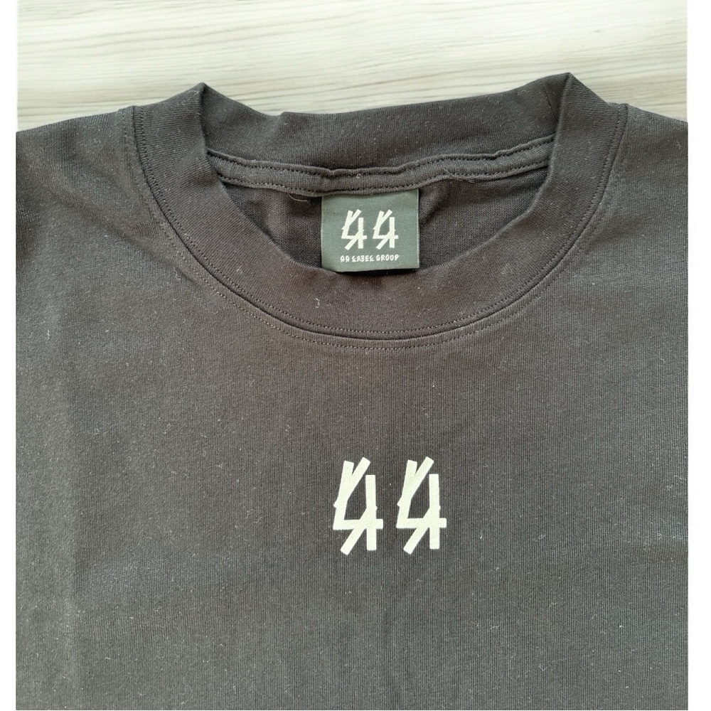 44 Label Group Black Graphic T-Shirt Size L NWT (no tags) - Picture 4 of 8
